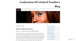 Desktop Screenshot of confessionsofaschoolteacher.wordpress.com