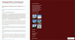 Desktop Screenshot of celltower.wordpress.com