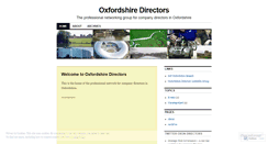 Desktop Screenshot of oxfordshiredirectors.wordpress.com