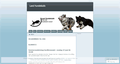 Desktop Screenshot of landhundeklubb.wordpress.com