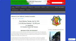 Desktop Screenshot of cacolumbia.wordpress.com
