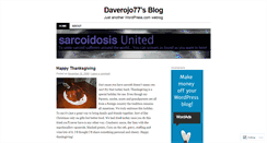 Desktop Screenshot of daverojo77.wordpress.com