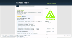 Desktop Screenshot of lambdaradio.wordpress.com