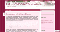 Desktop Screenshot of bestmacbookprocharger.wordpress.com