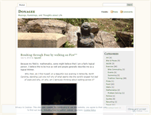 Tablet Screenshot of donagee.wordpress.com