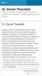 Mobile Screenshot of drdanieltheesfeld.wordpress.com