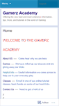 Mobile Screenshot of gamerzacademy.wordpress.com