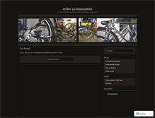 Tablet Screenshot of cycles4communities.wordpress.com