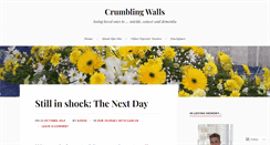 Desktop Screenshot of crumblingwalls.wordpress.com