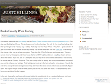 Tablet Screenshot of justchillinpa.wordpress.com