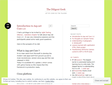 Tablet Screenshot of goldytech.wordpress.com