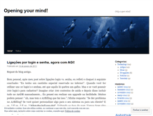 Tablet Screenshot of openingyourmind.wordpress.com