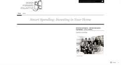 Desktop Screenshot of designforwardcollective.wordpress.com