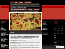 Tablet Screenshot of kards4kids.wordpress.com