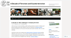 Desktop Screenshot of decadeofterrorismandcounterterrorism.wordpress.com