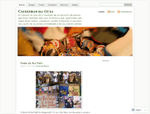 Tablet Screenshot of caixeirasdaguia.wordpress.com