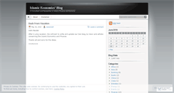 Desktop Screenshot of iseconsult.wordpress.com