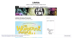 Desktop Screenshot of lifekidsbubbles.wordpress.com