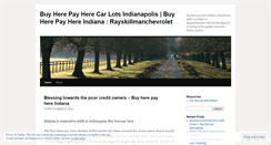 Desktop Screenshot of payhereindianapolis.wordpress.com