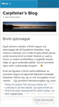Mobile Screenshot of carpfisher.wordpress.com