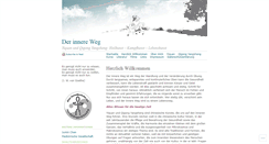 Desktop Screenshot of derinnereweg.wordpress.com