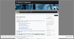 Desktop Screenshot of fatwaman.wordpress.com