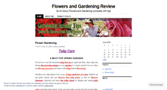 Desktop Screenshot of flowersreview.wordpress.com