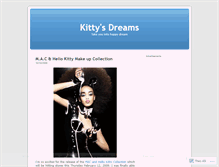 Tablet Screenshot of dreamofkitty.wordpress.com