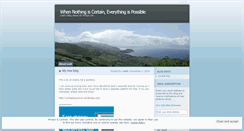 Desktop Screenshot of letikvah.wordpress.com