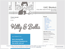 Tablet Screenshot of katebauhaus.wordpress.com