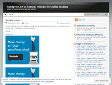 Tablet Screenshot of enterprise20eu.wordpress.com