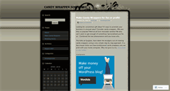 Desktop Screenshot of candywrapper.wordpress.com