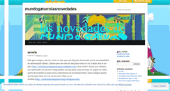 Desktop Screenshot of mundogaturrolasnovedades.wordpress.com