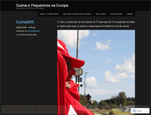 Tablet Screenshot of guimadoc.wordpress.com
