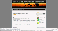 Desktop Screenshot of fitursekolah.wordpress.com