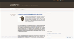 Desktop Screenshot of greattertips.wordpress.com