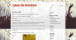 Desktop Screenshot of casadateodora.wordpress.com