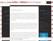 Tablet Screenshot of nuwavecooking.wordpress.com