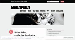 Desktop Screenshot of mauzipauzi.wordpress.com