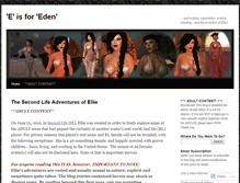 Tablet Screenshot of e4eden.wordpress.com