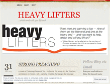 Tablet Screenshot of pbtheavylifters.wordpress.com