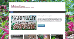 Desktop Screenshot of deliciousginger.wordpress.com