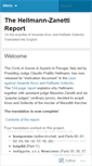 Mobile Screenshot of hellmannreport.wordpress.com