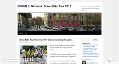 Desktop Screenshot of cgrer.wordpress.com