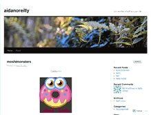 Tablet Screenshot of aidanoreilly.wordpress.com