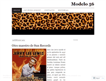 Tablet Screenshot of modelo56.wordpress.com