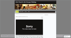 Desktop Screenshot of lifechurchlifegroups.wordpress.com