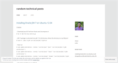 Desktop Screenshot of greenmang0.wordpress.com