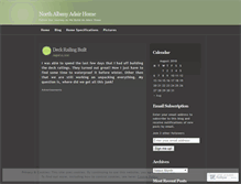 Tablet Screenshot of northalbanyadairhome.wordpress.com