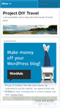 Mobile Screenshot of projectdiytravel.wordpress.com